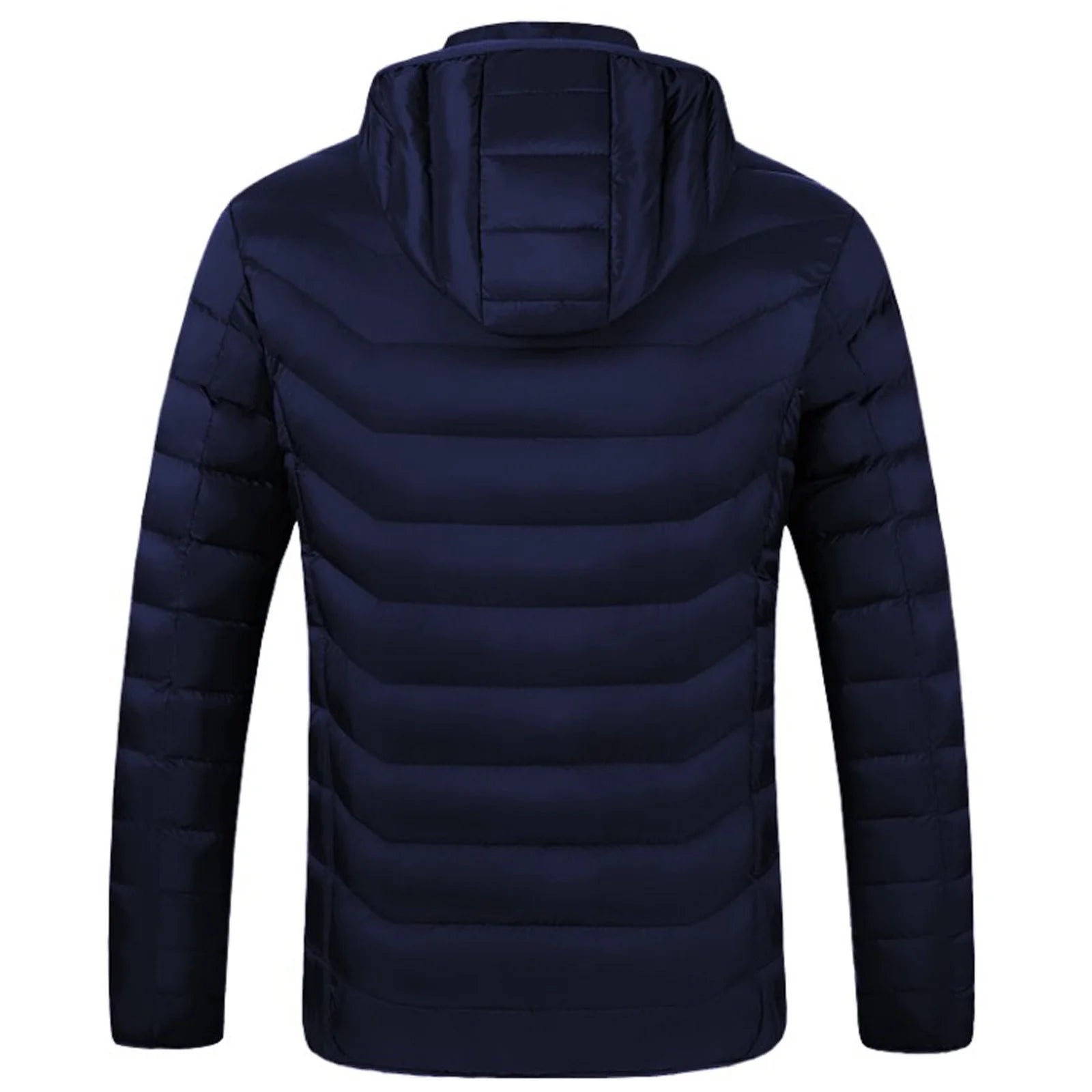 Winter Clearance 2024!  Heated Jacket for Men Women, Electric Heating Coat, 19 Heating Zones, Long Sleeve Hooded Zip Winter Heated Vest Windproof Outerwear(Battery Not Included)