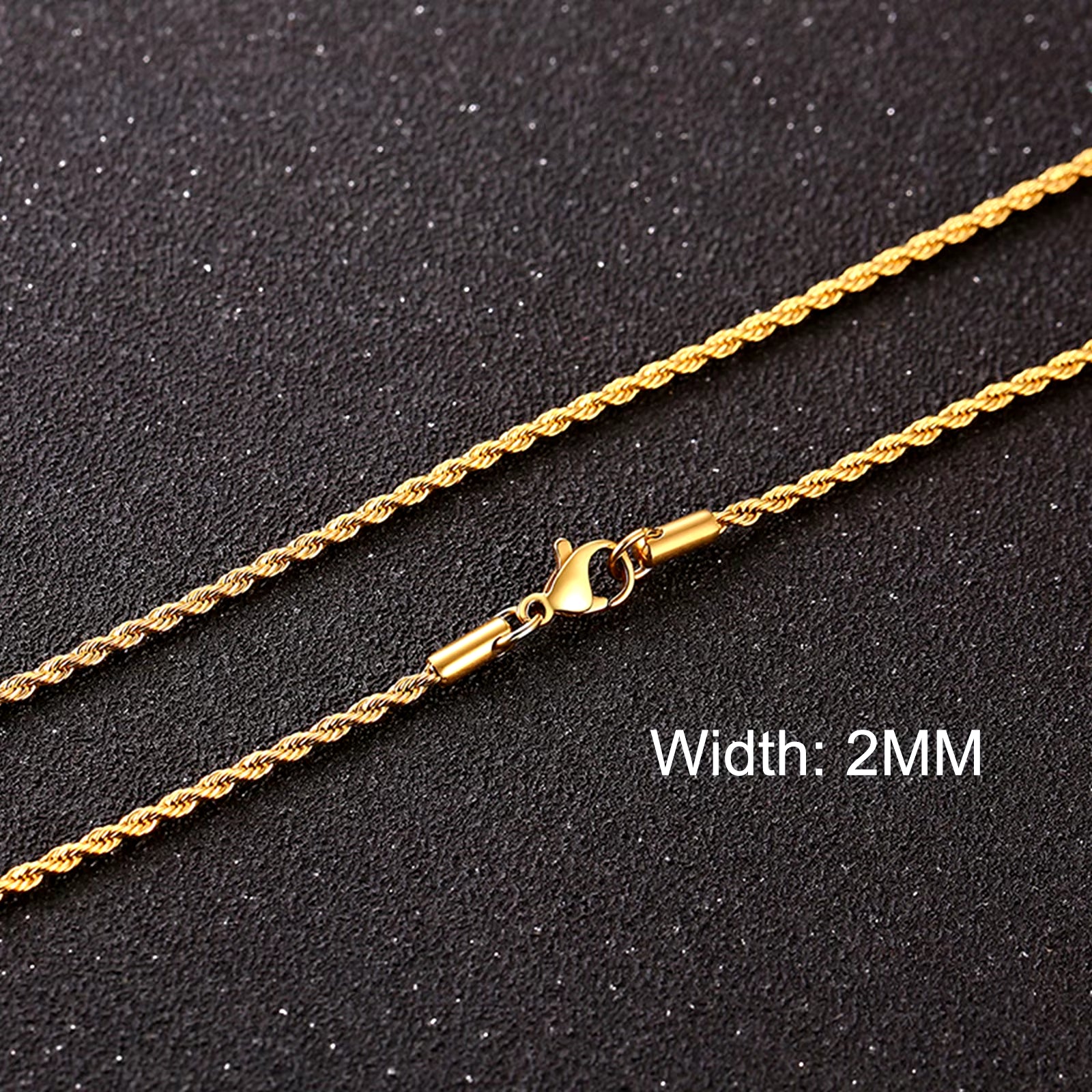 Basic Cuban Chain Necklace for Men Women,Stainless Steel Curb Link Chain Collar,3/5/7/9/11Mm Width Black Gold Retro Color Choker